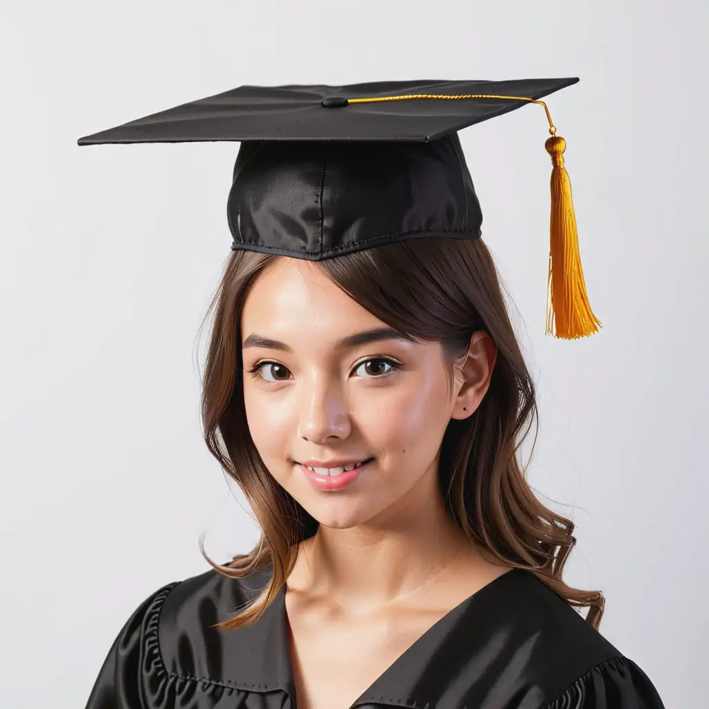 Diverse Graduates Celebrating Success with Caps in Hand