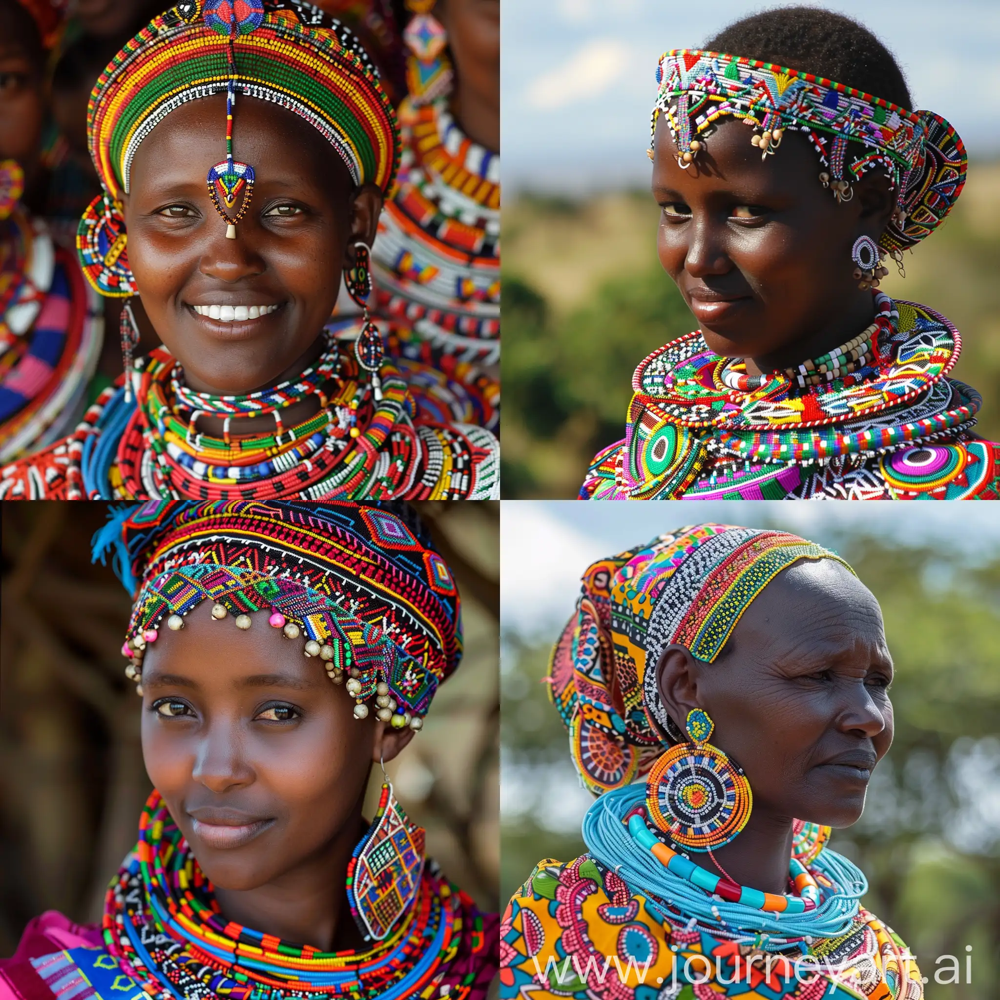 Stunning-Kenyan-Women-Embracing-Traditional-Attire