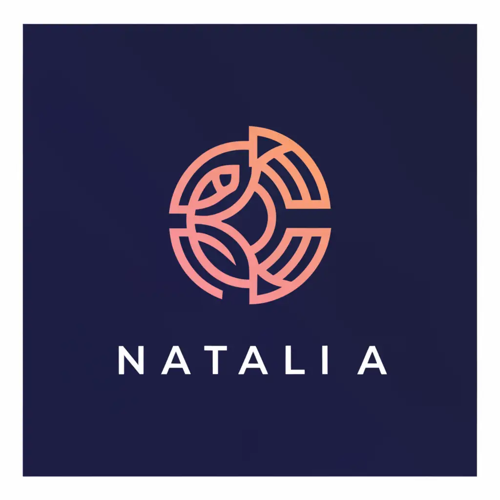 a logo design,with the text "Natalia", main symbol:money, fish,complex,be used in Entertainment industry,clear background