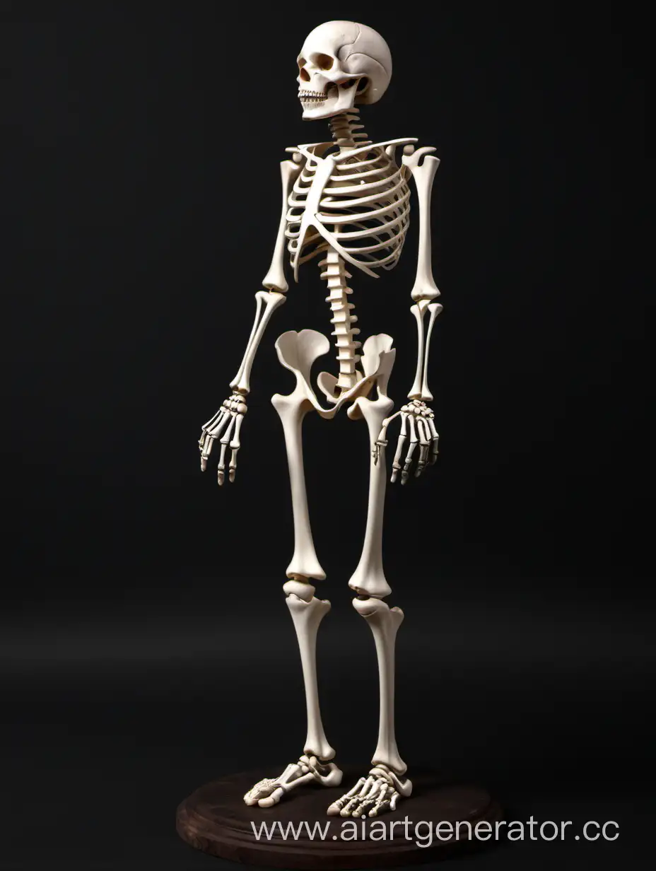 Realistic-Skeleton-Anatomy-Model-Illustration