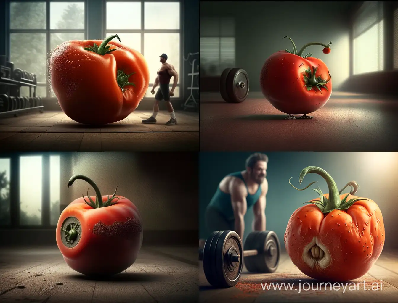Healthy-Workout-Tomato-Training-Session-at-the-Gym
