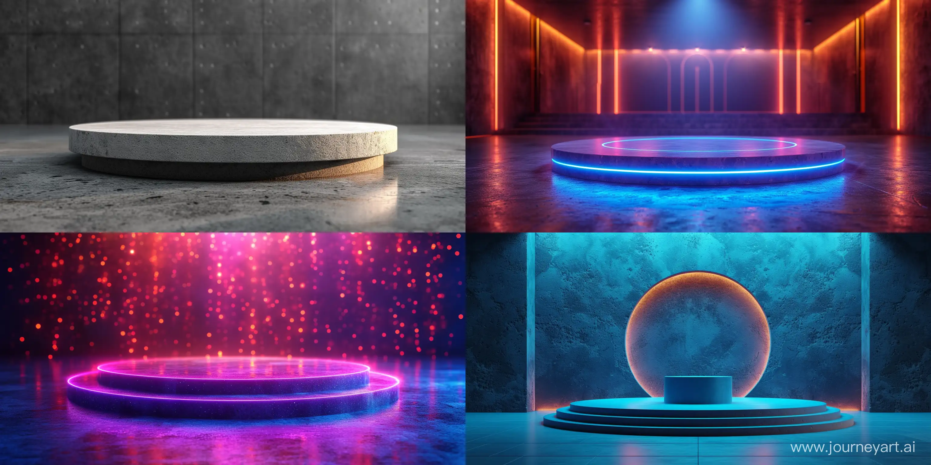 Futuristic-Technology-Podium-Stand-in-Raw-Style