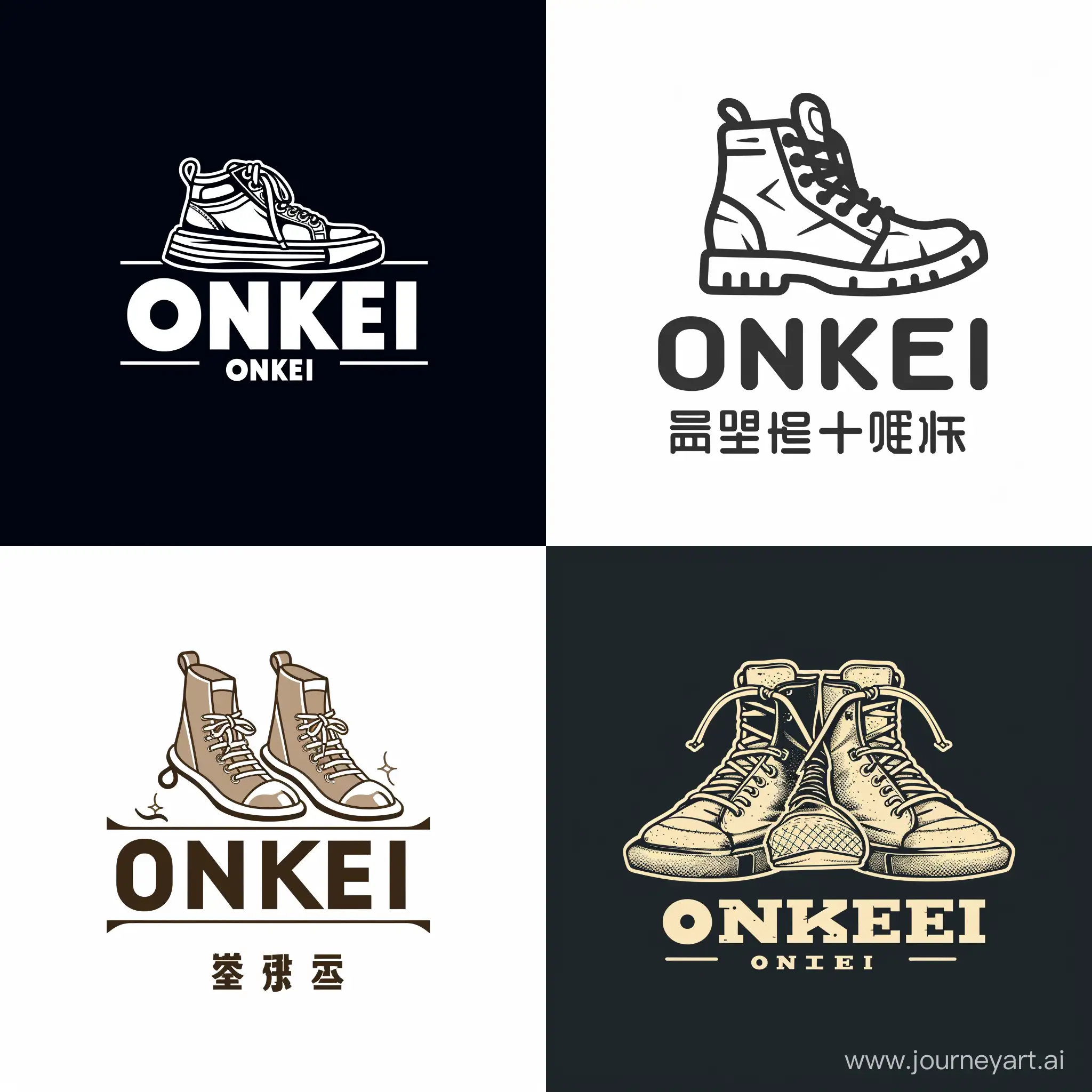 логотип для обувной фабрики ONKEI