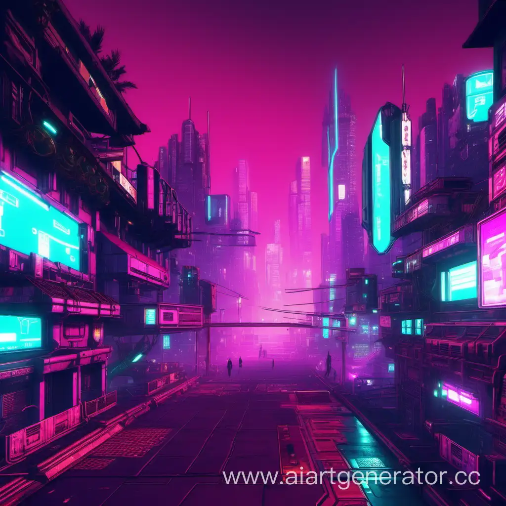 Cyberpunk-Bright-Gaming-Scene