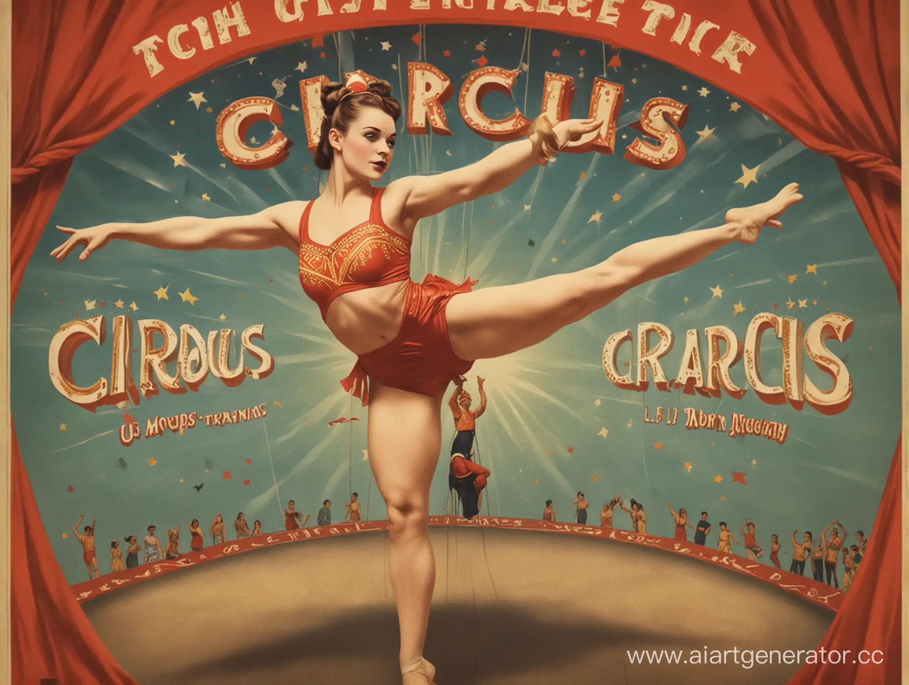 Dynamic-Circus-Acrobatics-Training-Poster