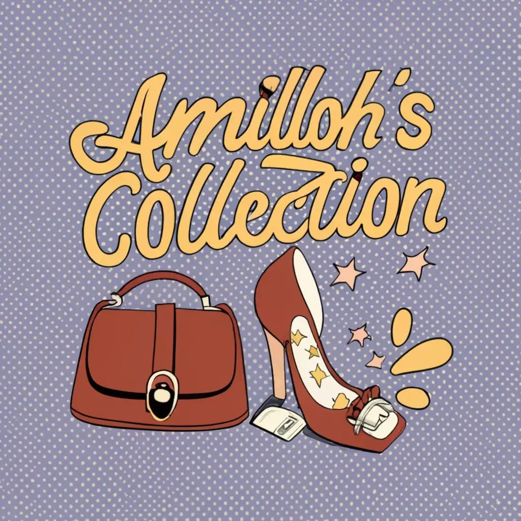 LOGO-Design-For-Amillohs-Collection-Elegant-Fusion-of-Fashion-Elements-with-Striking-Typography