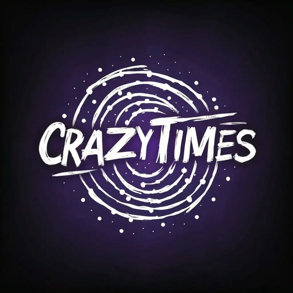 LOGO-Design-for-Crazytimes-Dynamic-Spiral-Galaxy-Sketch-with-Typography-for-the-Internet-Industry