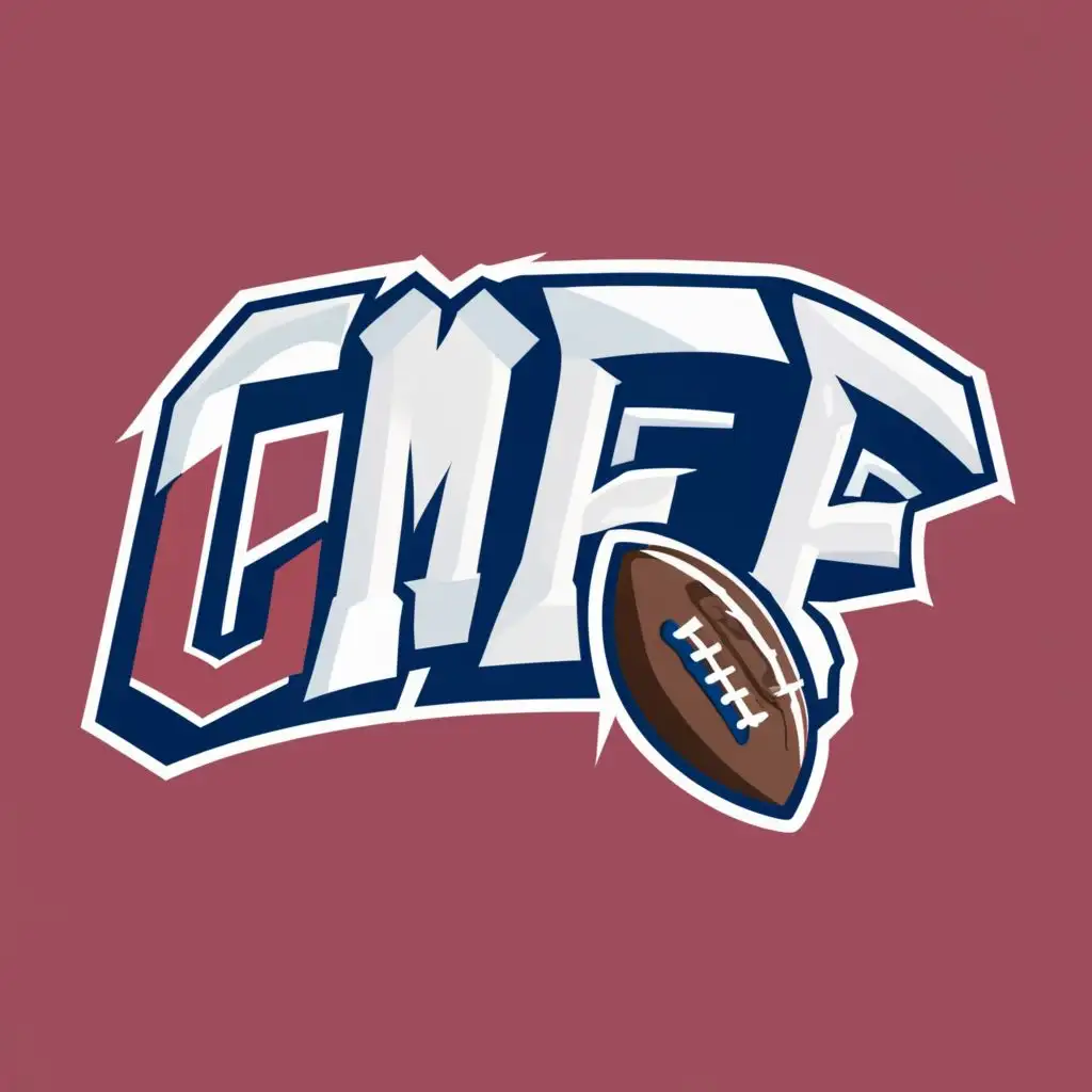 LOGO-Design-for-CMFF-Dynamic-American-Football-Theme-in-Red-Blue-and-White