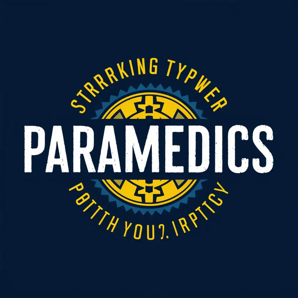 logo, LOGO Design For Arjal Power Striking Typography for Retail Impact, with the text "paramedics", typography