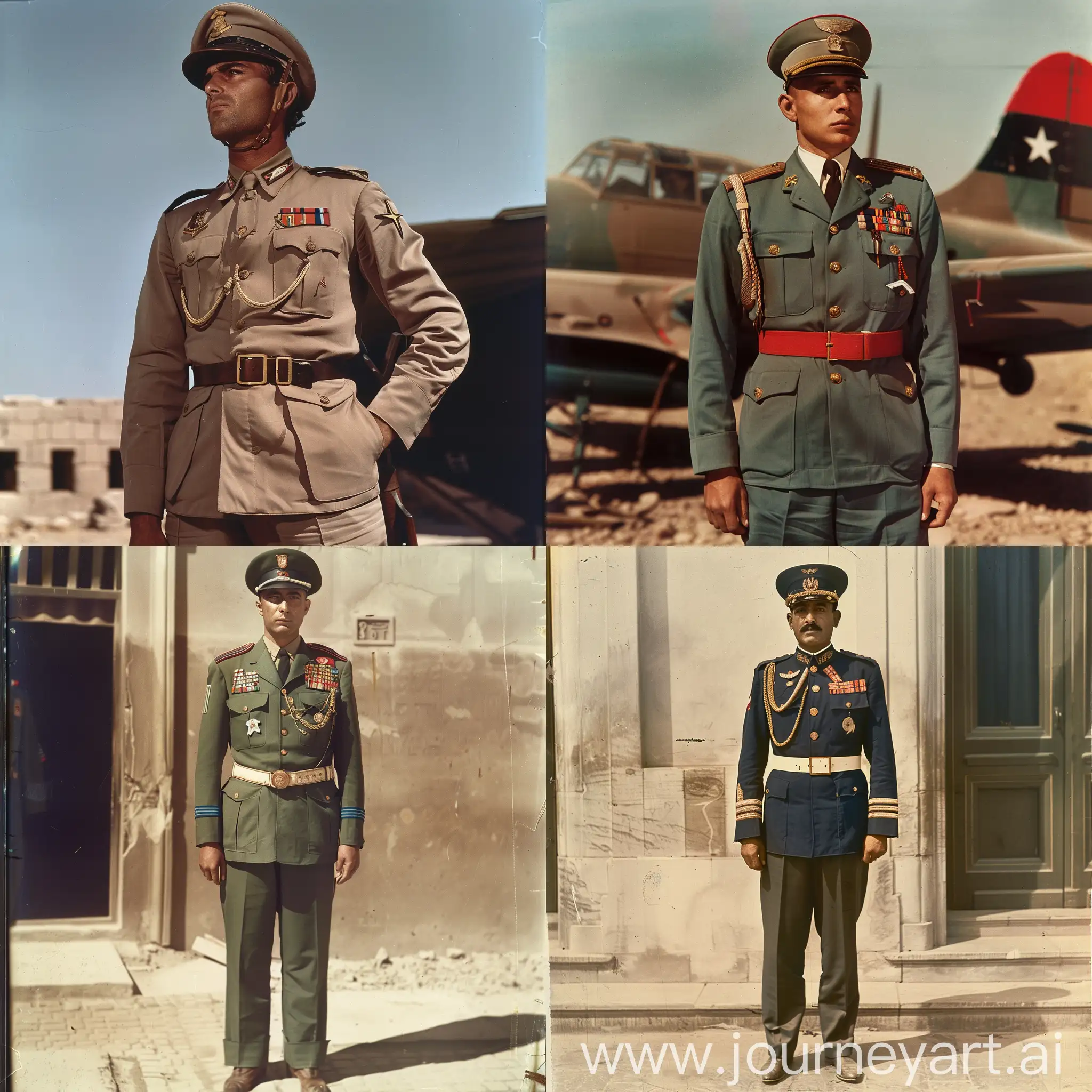 Kingdom of Egypt Army pilot uniform 1936 