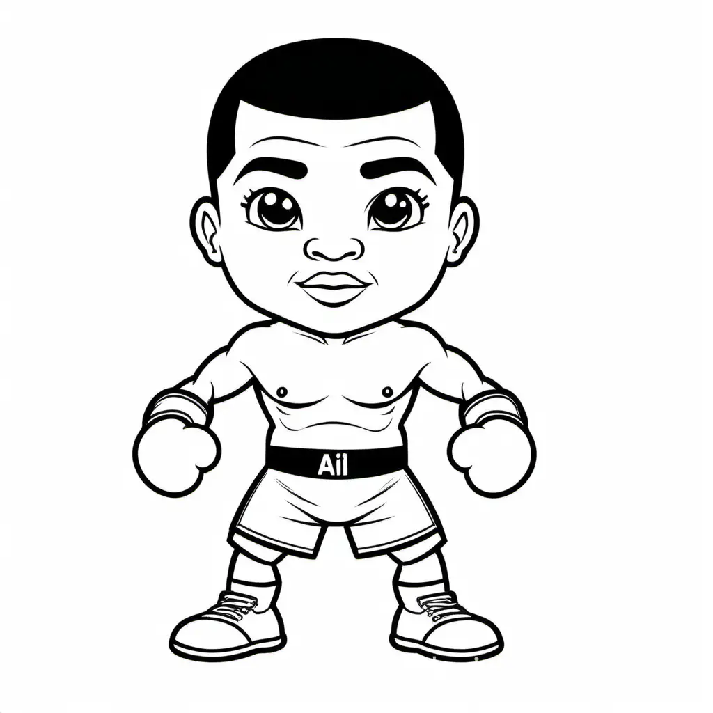 Cute-Cartoon-Muhammad-Ali-Coloring-Page-for-Kids