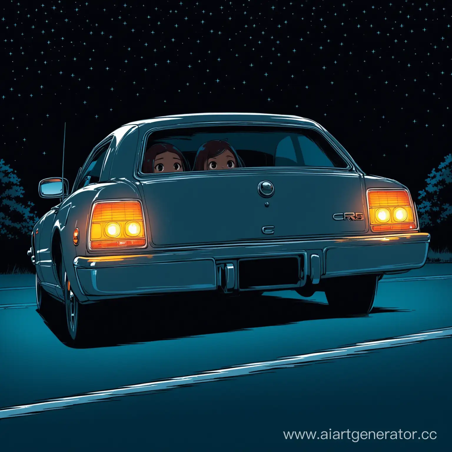 Children-Playing-Night-HideandSeek-on-Cars