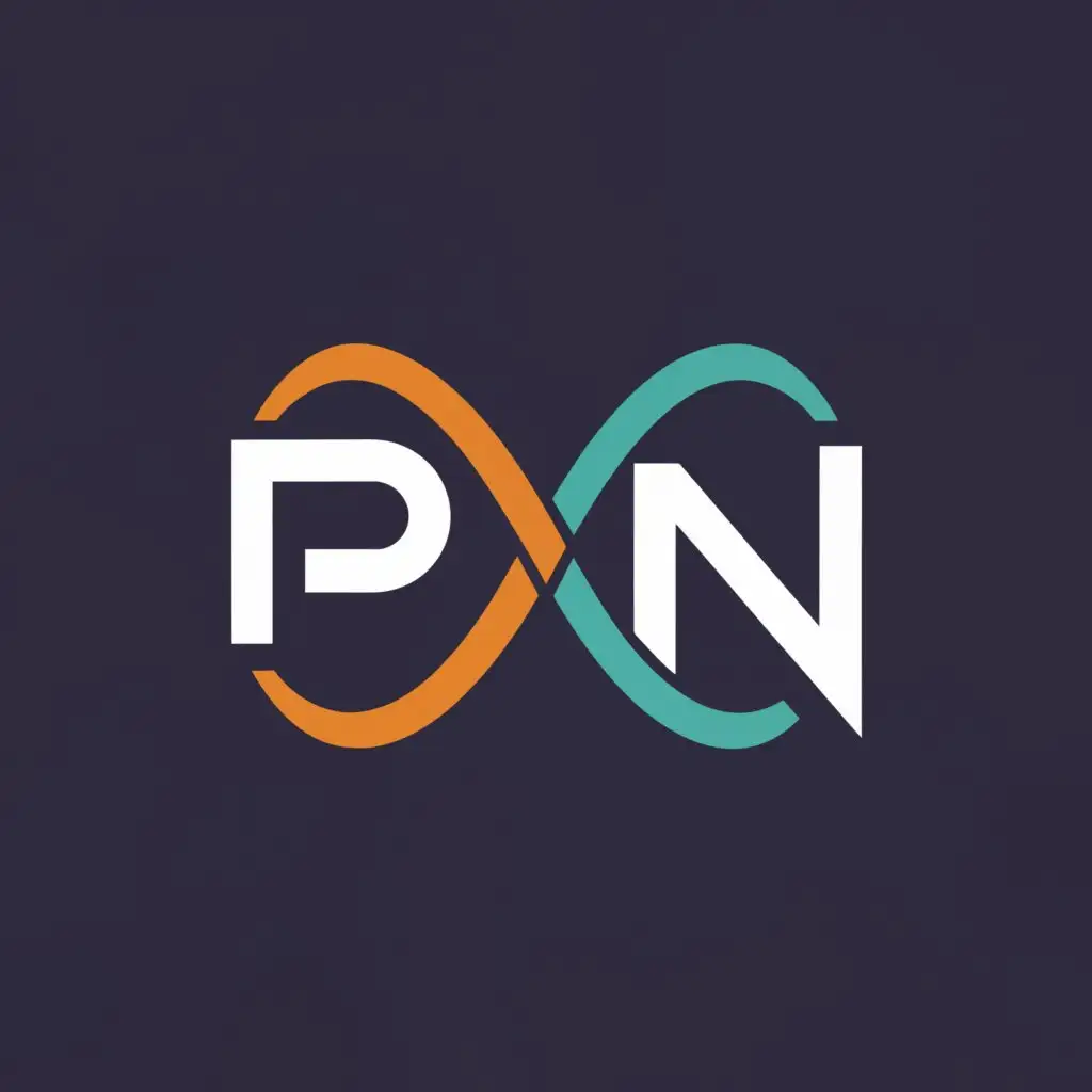 a logo design,with the text 'PLANET NEWS', main symbol:PN,Moderate,clear background