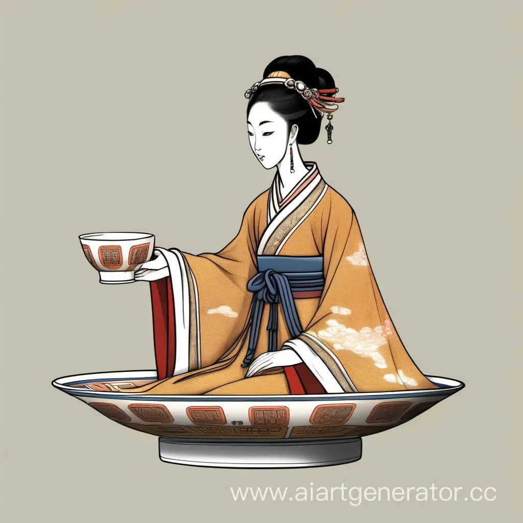 Song-Dynasty-Clothing-Animation-Adorning-Ba-Wang-Tea-Princess-Cup