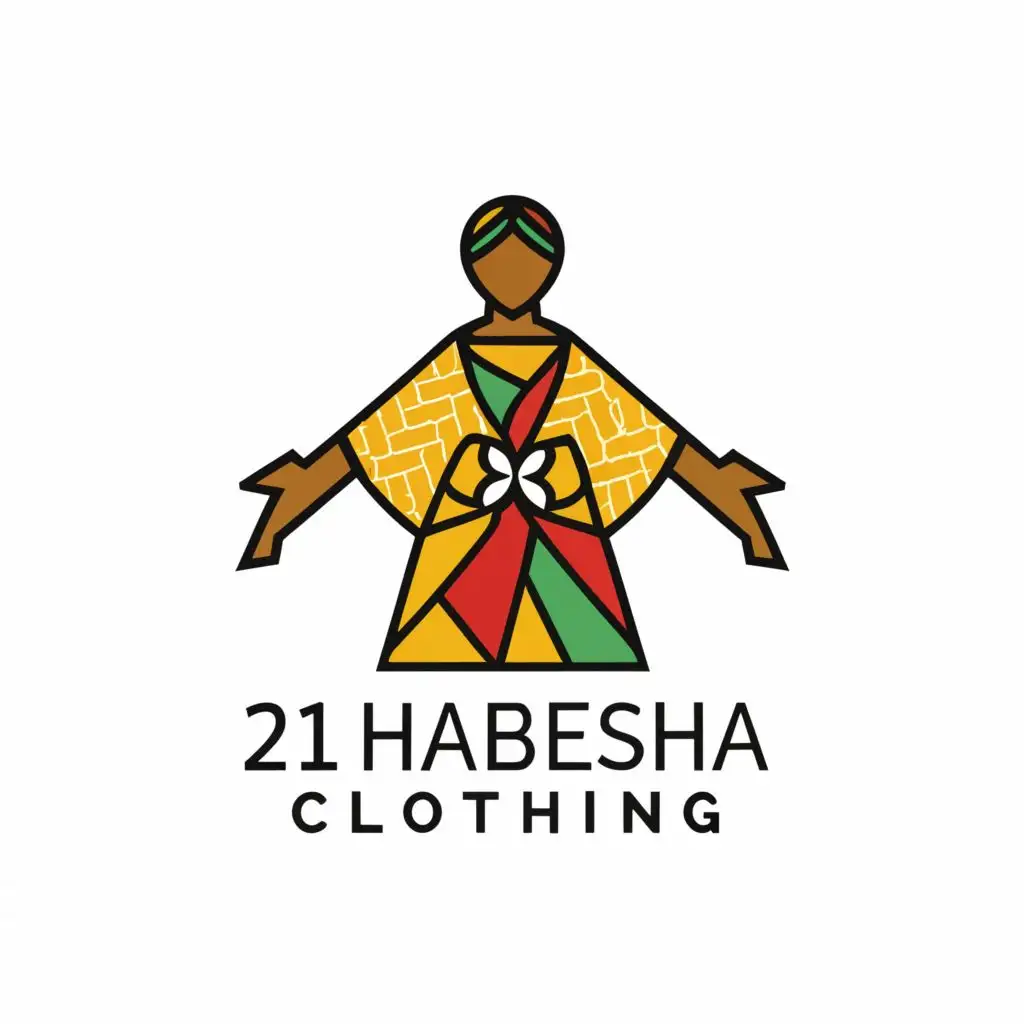 LOGO-Design-for-21-Habesha-Clothing-Ethiopian-TShirt-Fusion-with-Cultural-Motifs-and-Minimalist-Aesthetic