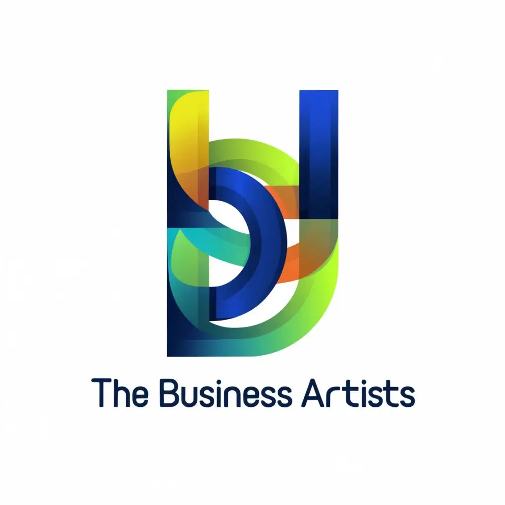 a logo design,with the text "The Business Artists", main symbol:T B A,complex,be used in Technology industry,clear background