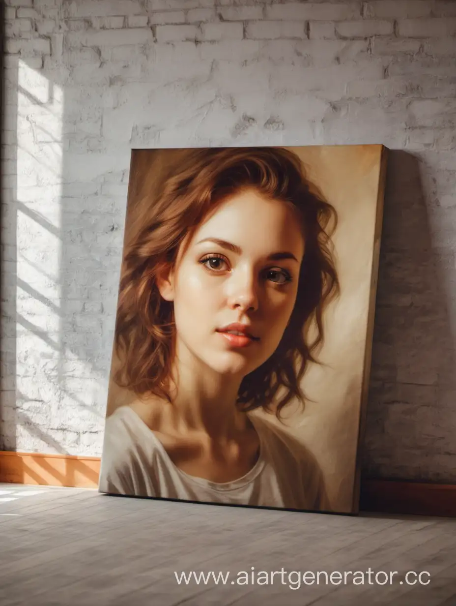 Contemporary-Canvas-Portrait-in-LoftStyle-Setting