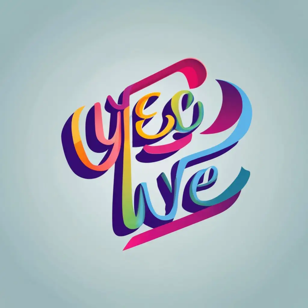 logo, yes we, with the text "yes we", typography, be used in Medical Dental industry