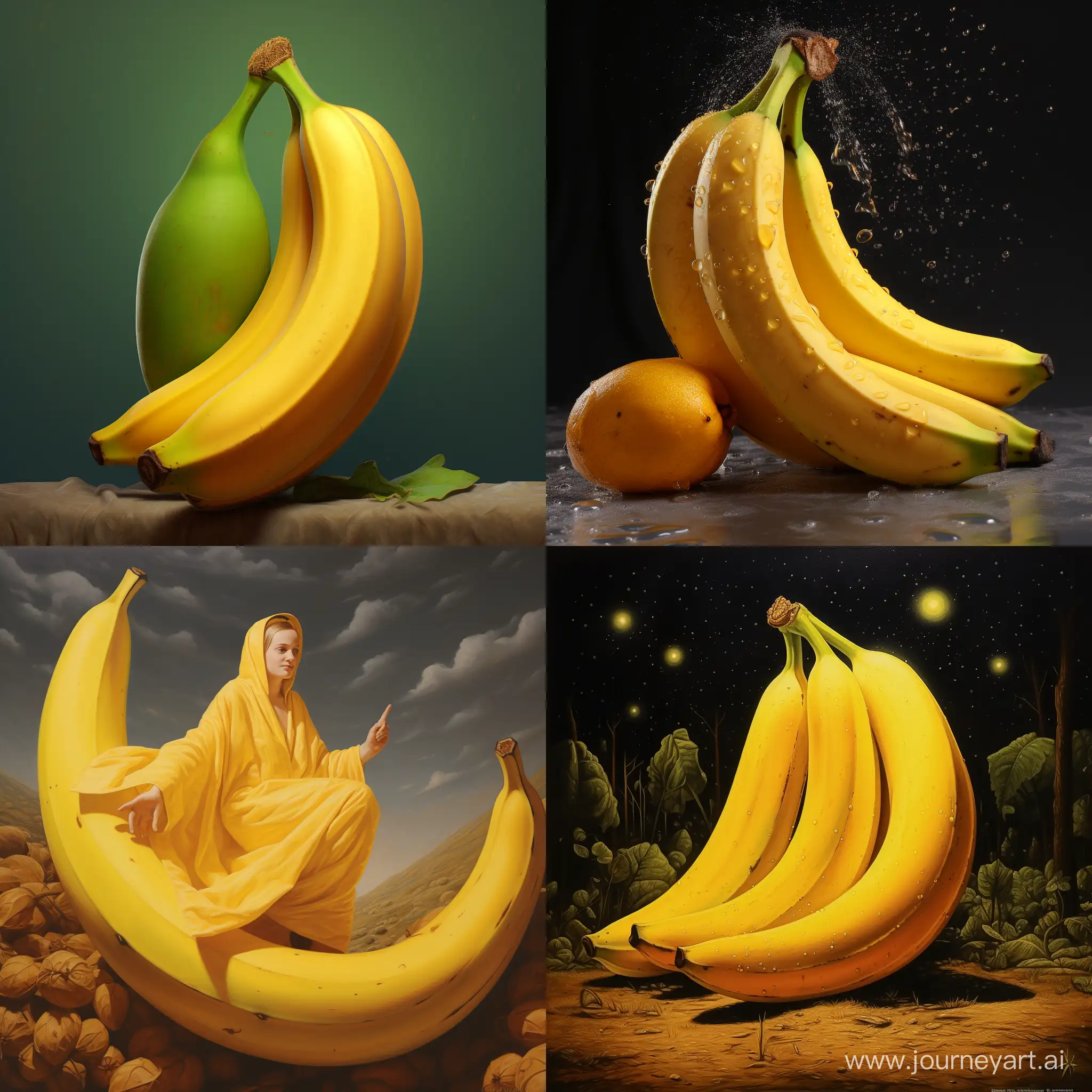 Vibrant-Banana-Art-with-AR-Touch-Creative-AI-Image