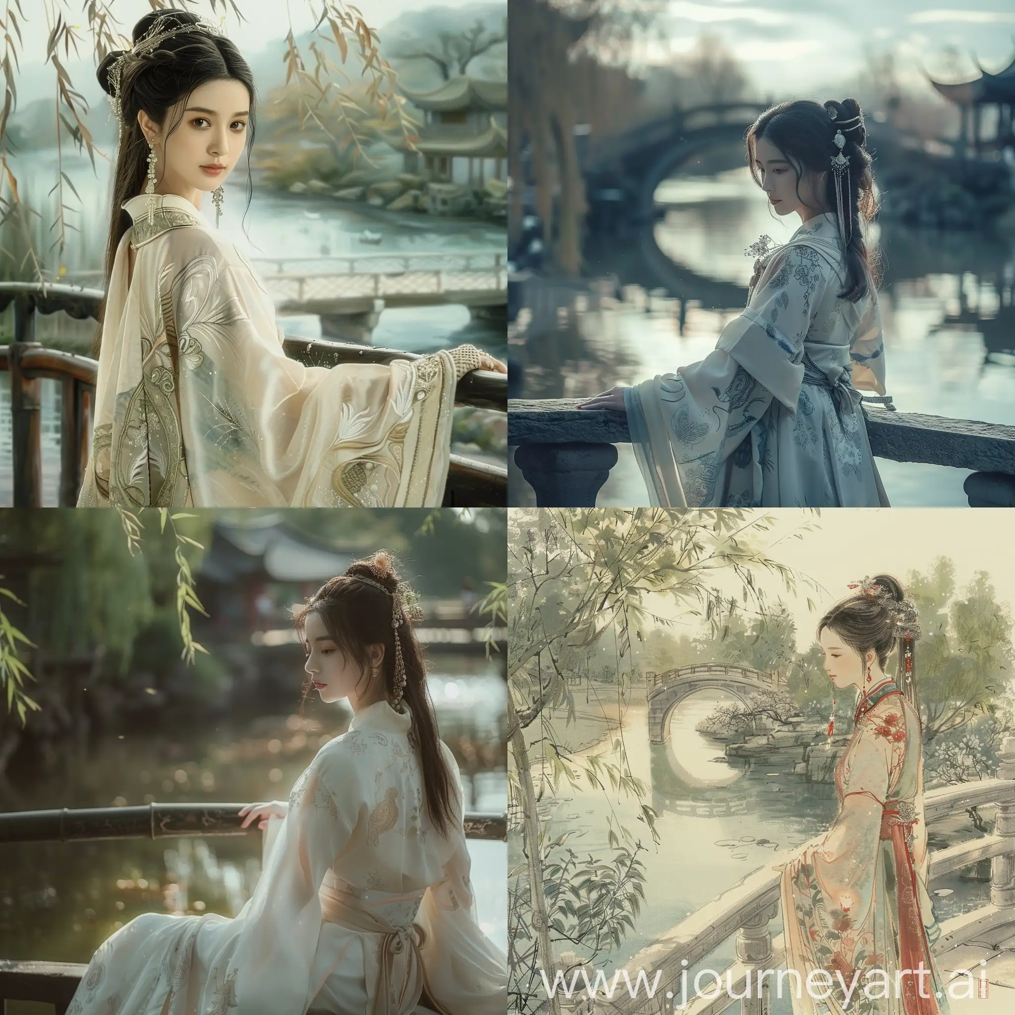 Talented-Woman-in-Hanfu-by-the-Riverside-During-Jin-Dynasty