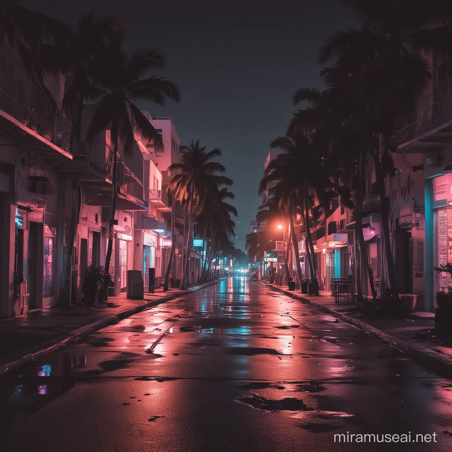 Mysterious Miami Enclave Secrets of NeonLit Darkness Revealed