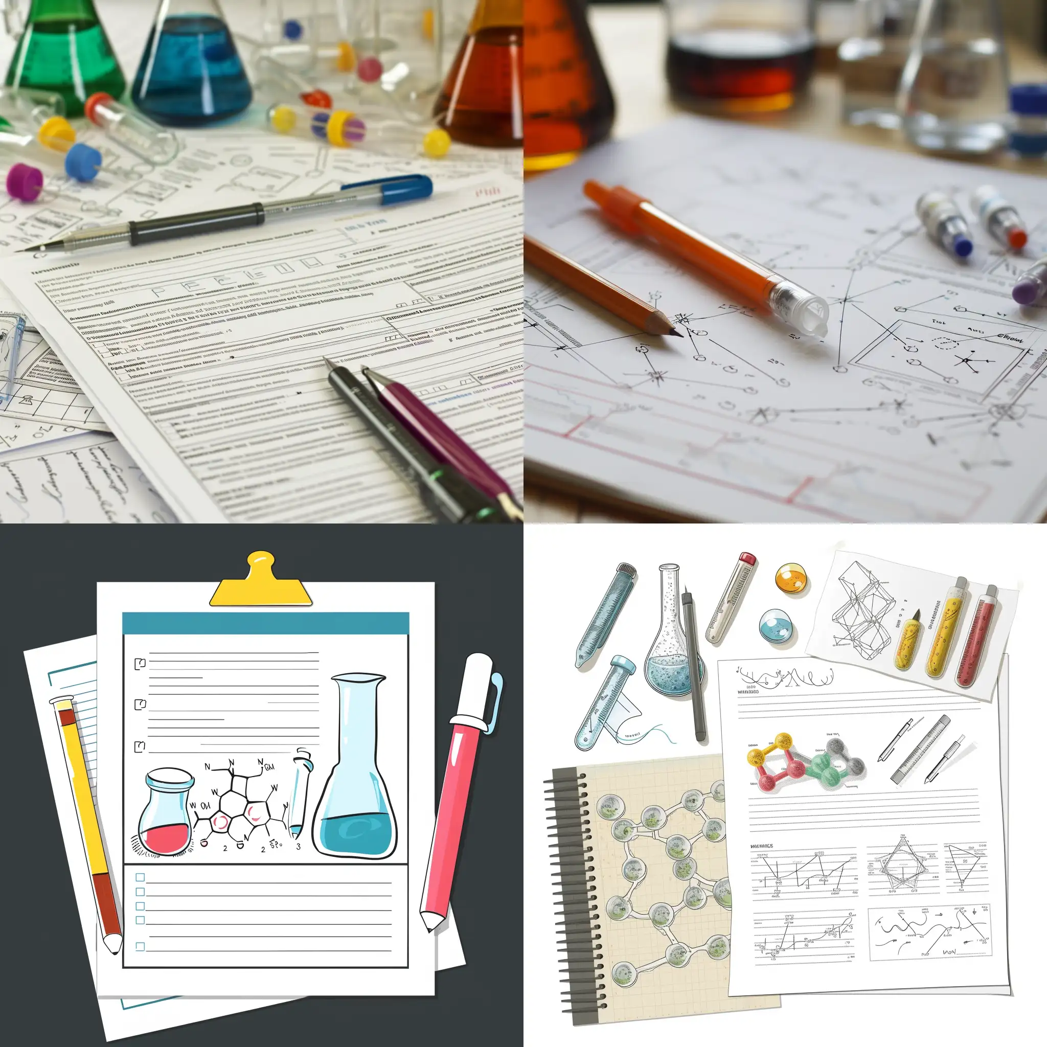 create a word document layout for a science worksheet
