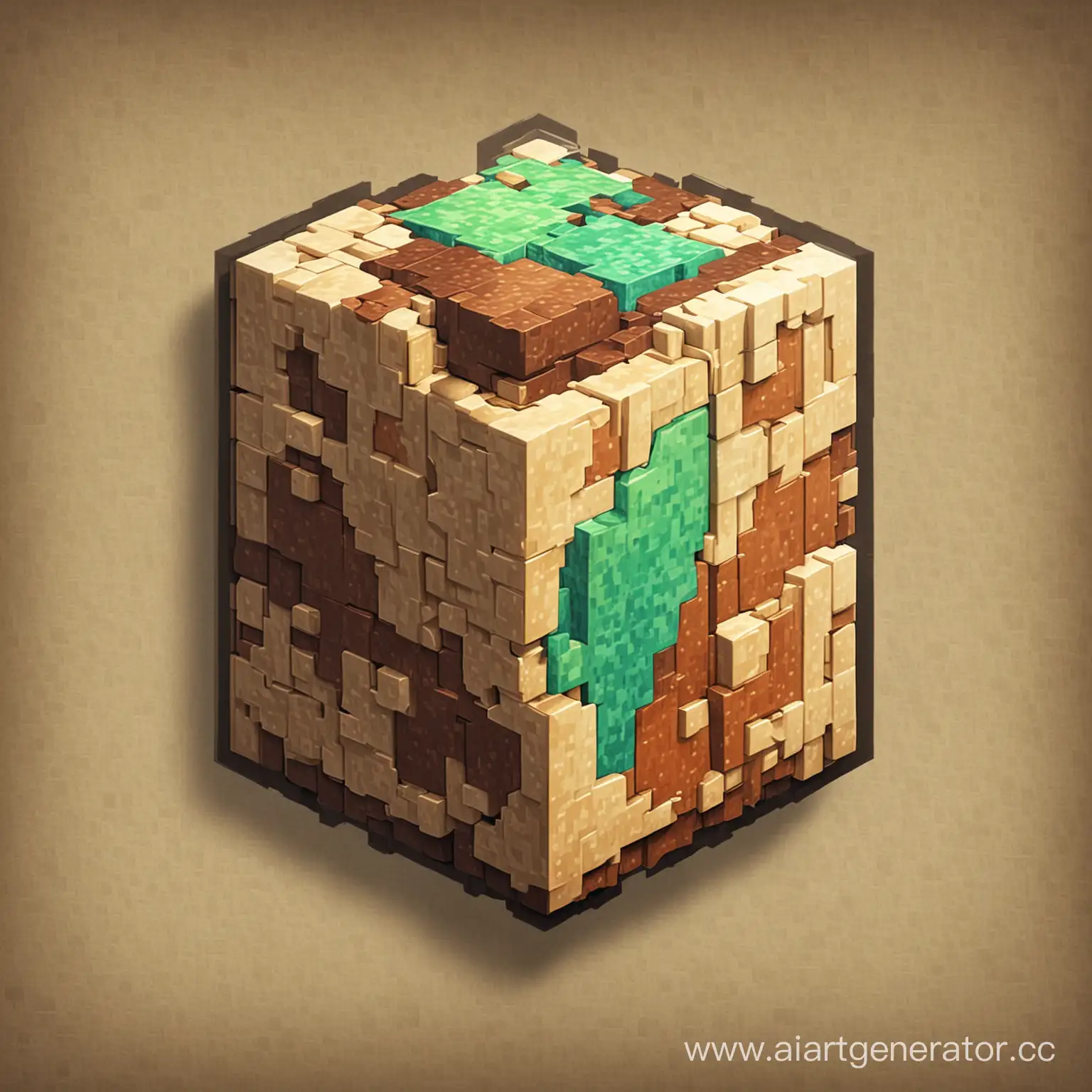 Minecraft-Delivery-Service-Constructing-Logo-with-Blocks