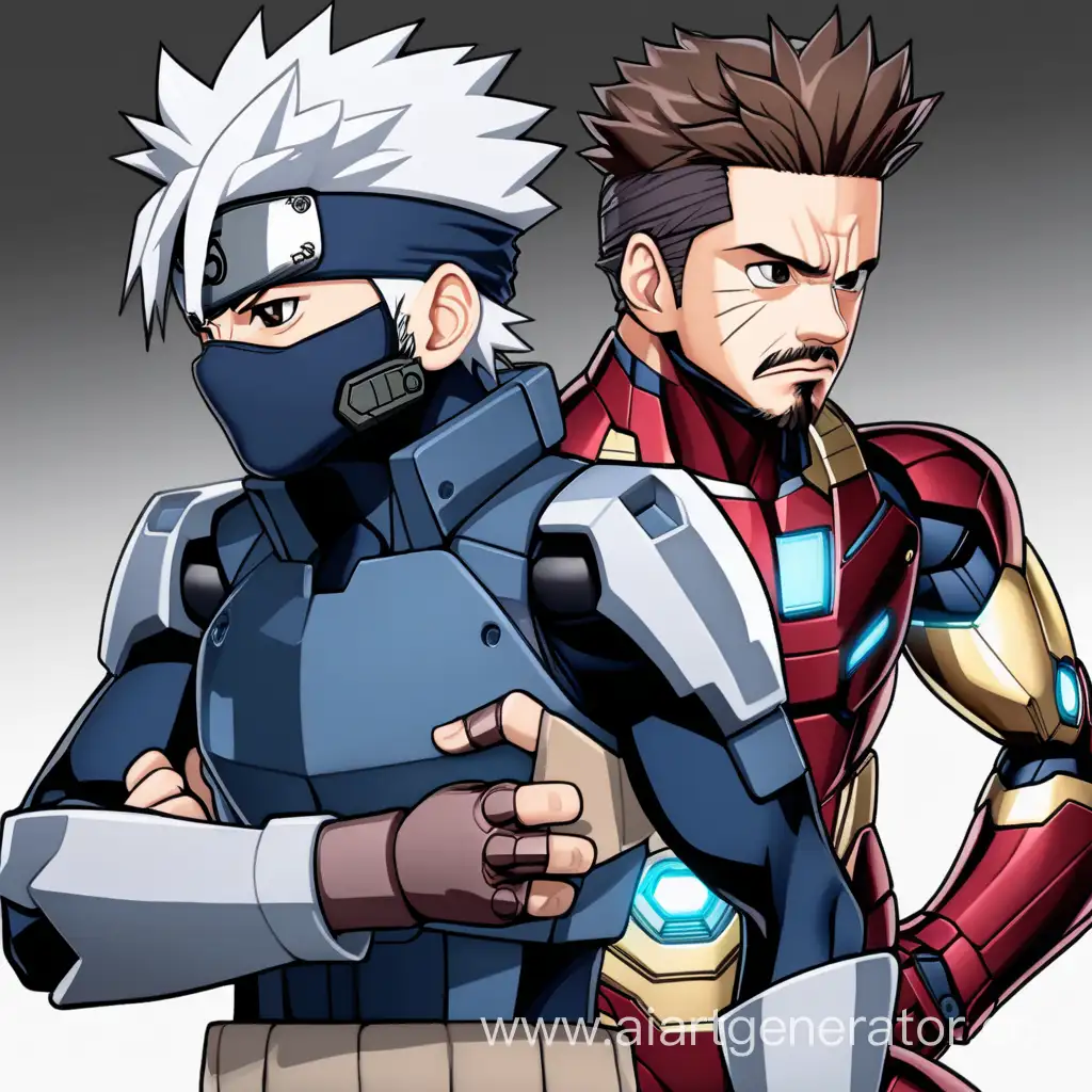 Kakashi-Hatake-and-Tony-Stark-Epic-Crossover-of-Legendary-Heroes