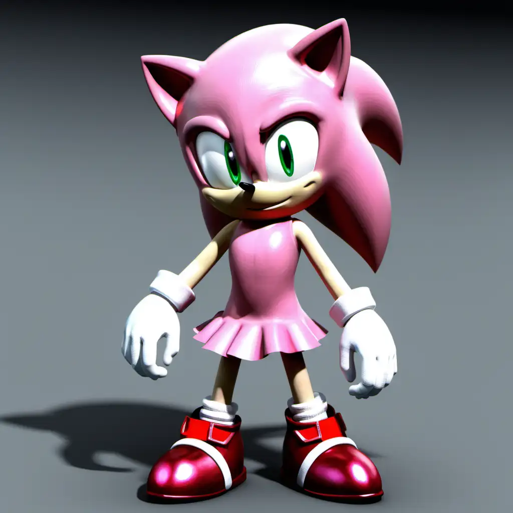 Adventurous Amy Rose in Sonics World