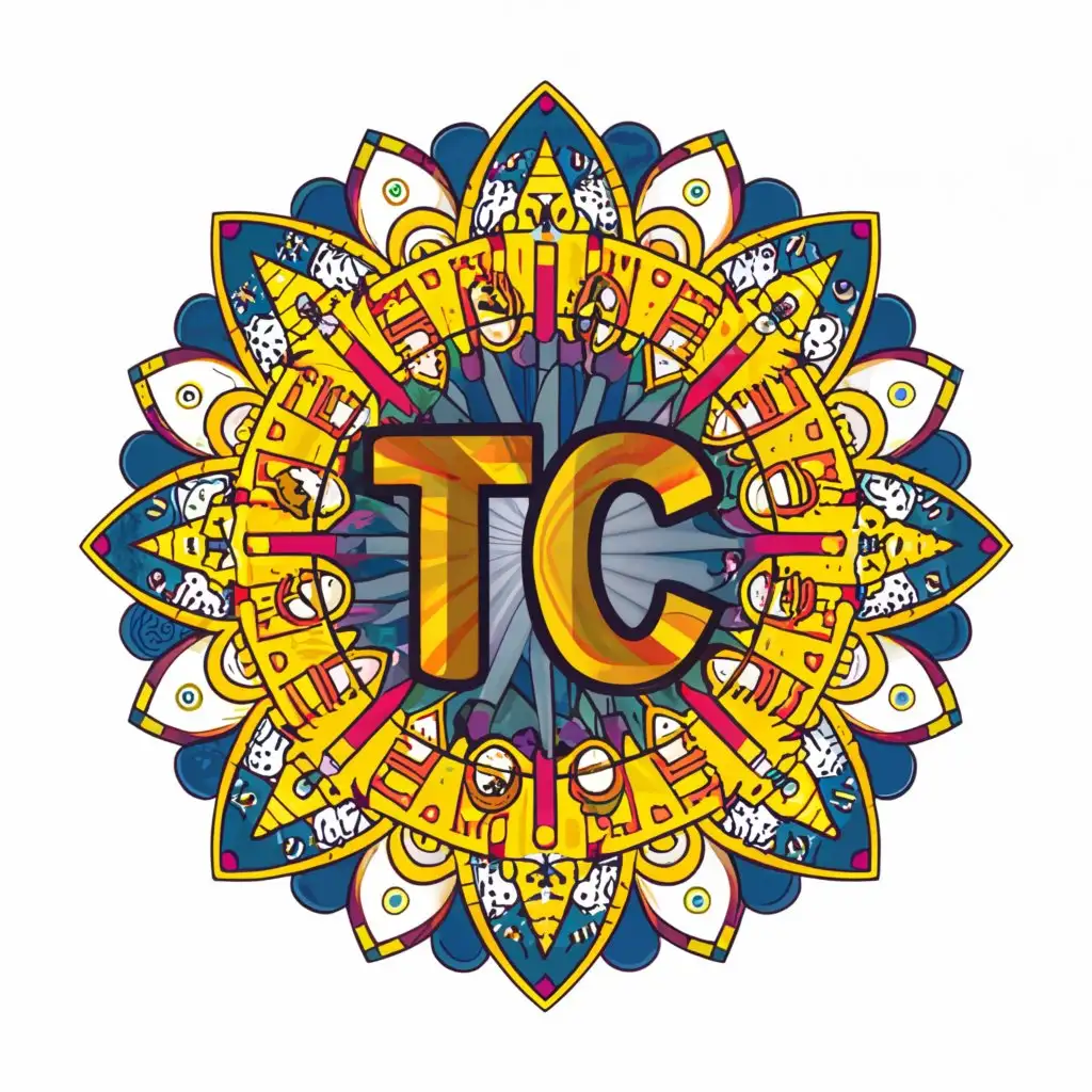 a logo design,with the text "TC LOTTERY  ", main symbol:COLOUR GAME, COINS, YELLOW, INDIAN FLAG,complex,clear background