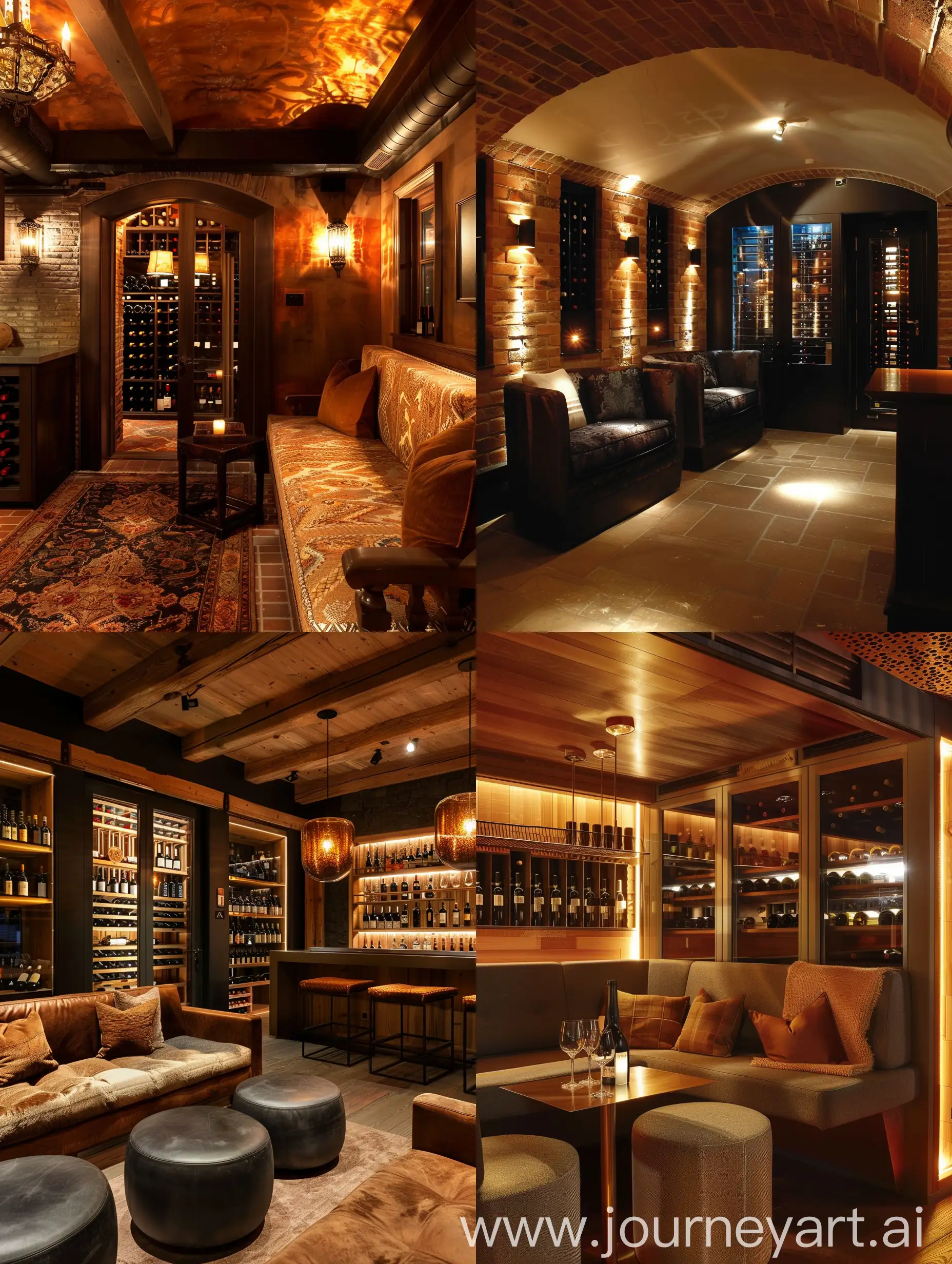 Noble-Gathering-in-a-Warmly-Lit-Wine-Cellar