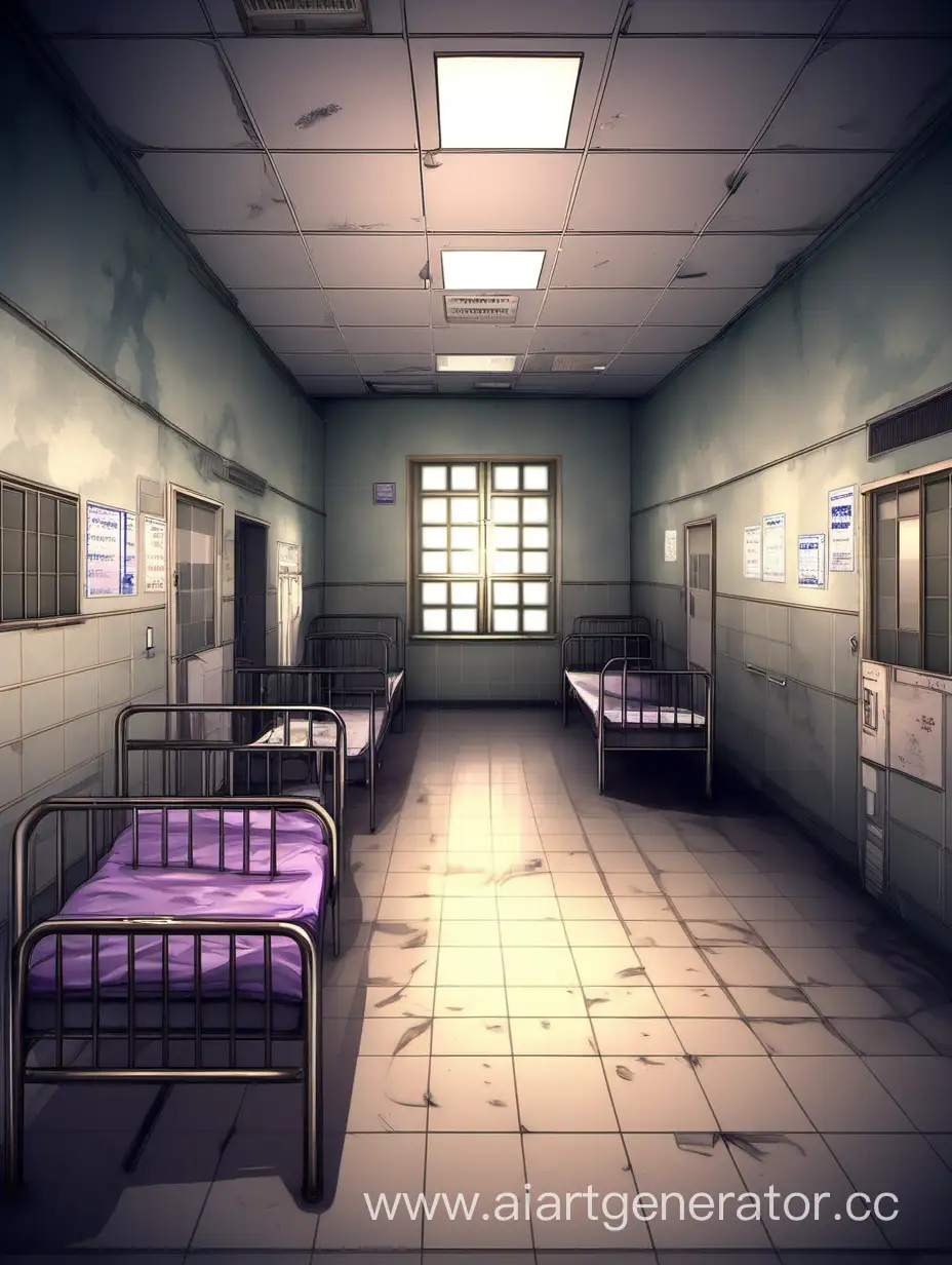Psychiatric-Hospital-Scene-in-a-Visual-Novel
