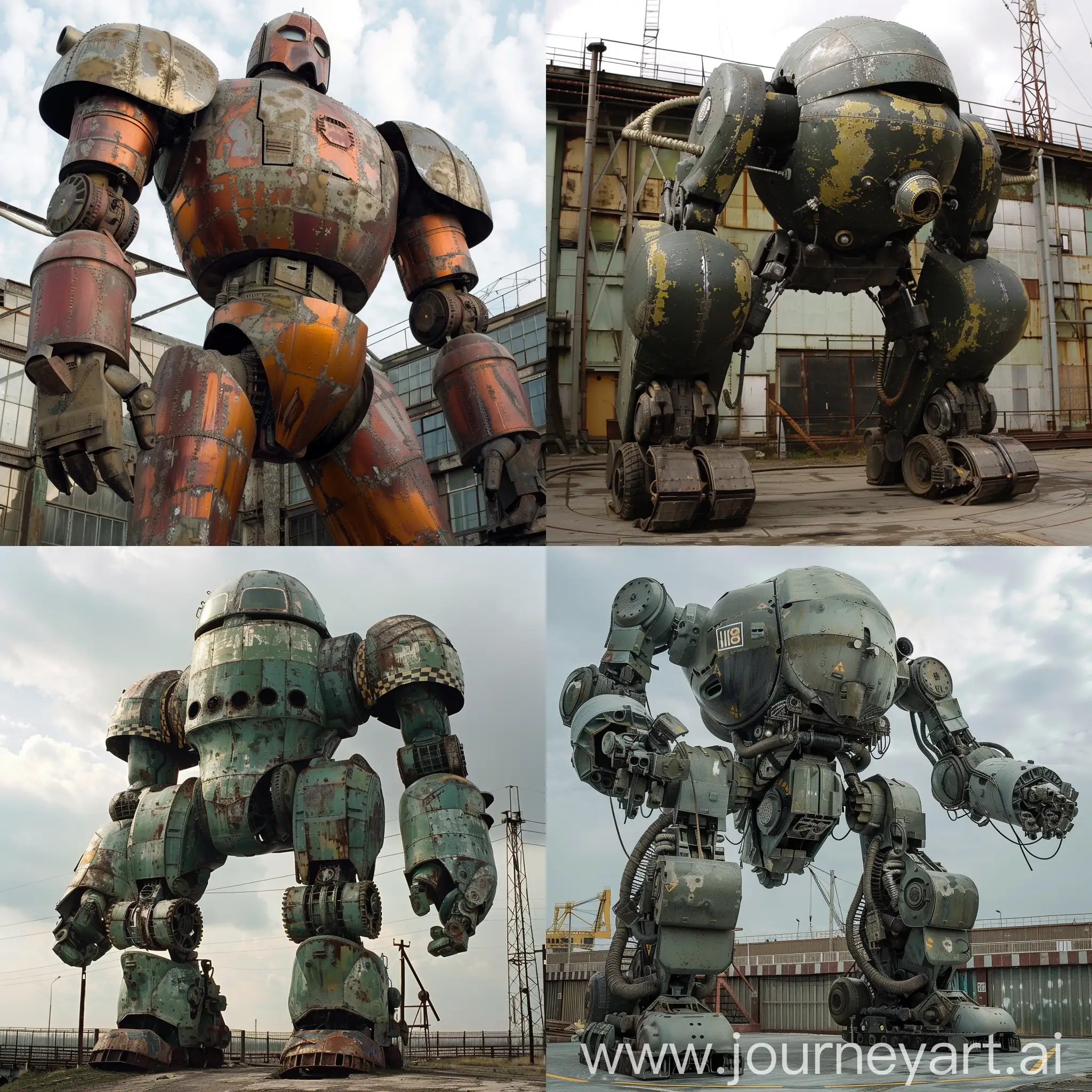 Massive-Soviet-Atomic-Robot-V6-Model-in-11-Scale