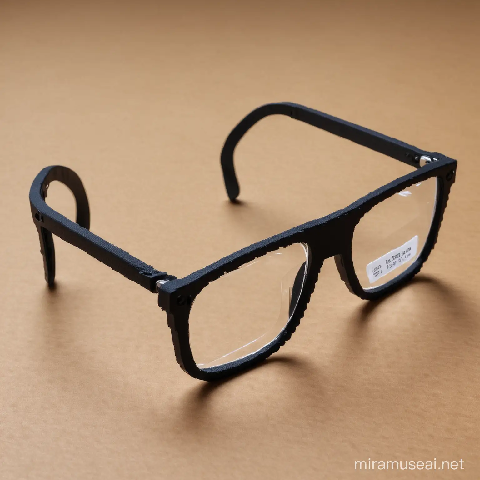 3D Printer Crafting Stylish Glasses