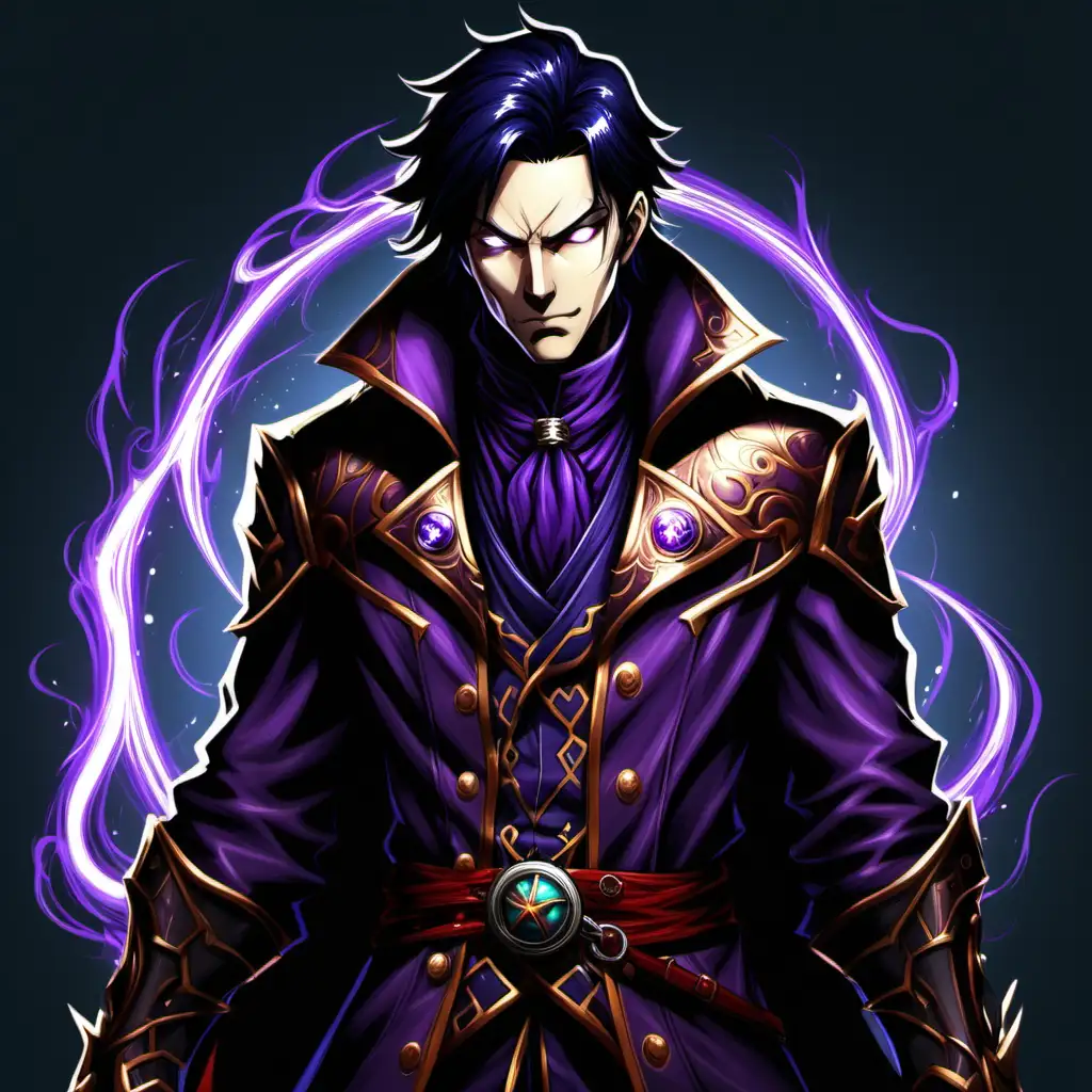 Description: Sebastian is the lethargic mage of the Sin family. Despite his apathetic demeanor, he possesses immense magical power, capable of unleashing devastating spells with minimal effort.																									
Weapon: Arcane pistols imbued with dark energy, firing bolts of mystical force that can pierce through armor and barriers.																									
Visual Style: Sebastian appears languid and disinterested, with unkempt hair and half-lidded eyes. His attire is comfortable and oversized, reflecting his preference for leisure over exertion.																									