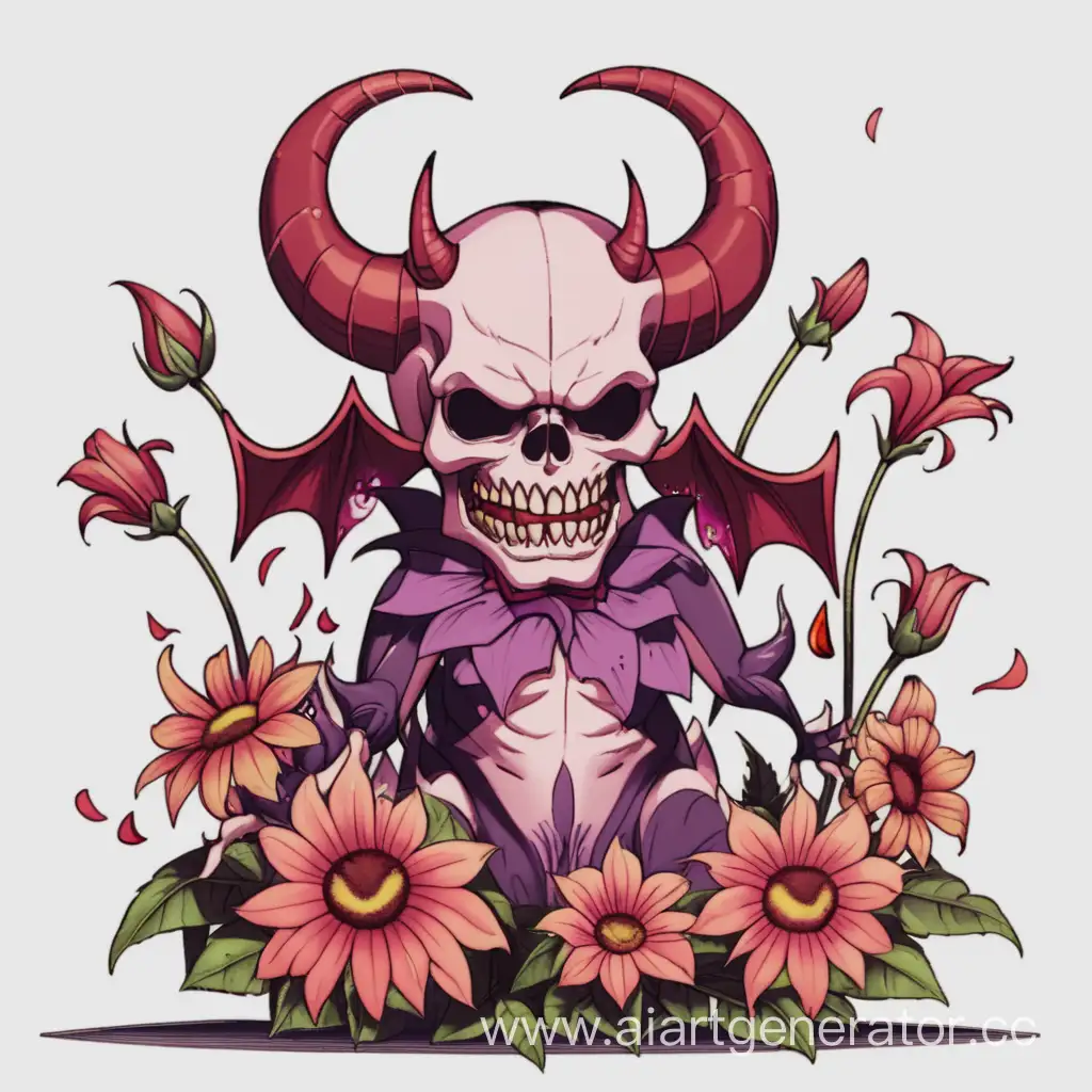 Mystical-Flower-Devil-Art-Enchanting-Floral-Fantasy