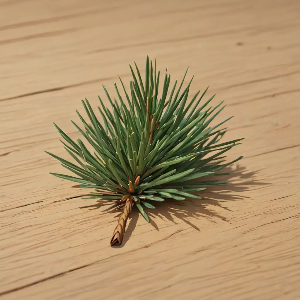ChibiStyle Pine Needle on a FlatColored Floor in 169 Aspect Ratio