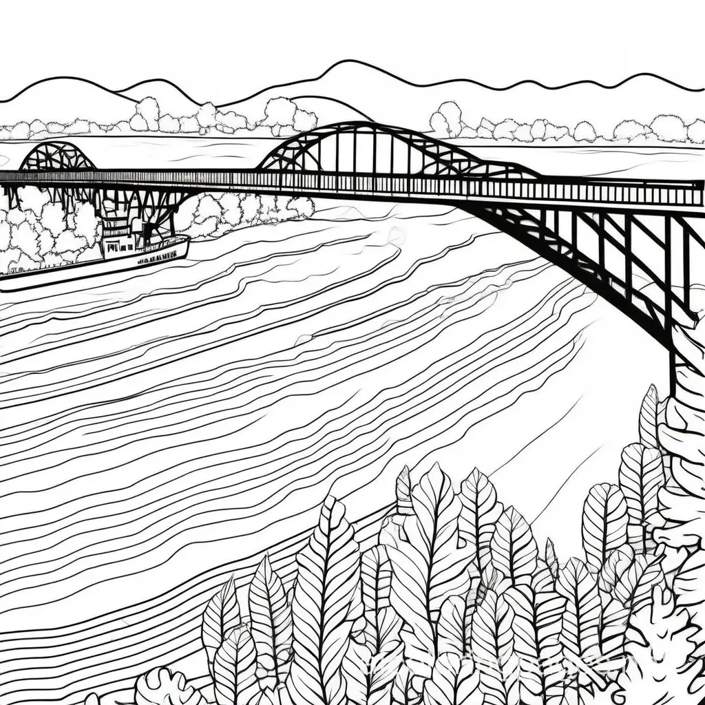 Simplistic-Mississippi-River-Coloring-Page-for-Kids