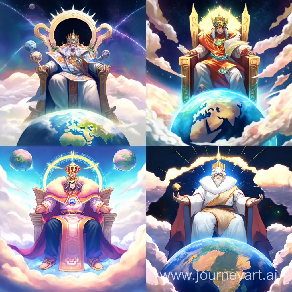 Majestic-JesusLike-King-Embracing-Earth-from-Heavenly-Throne