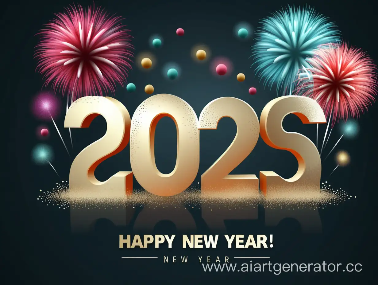 Joyful-New-Year-Celebration-2025-with-Colorful-Fireworks
