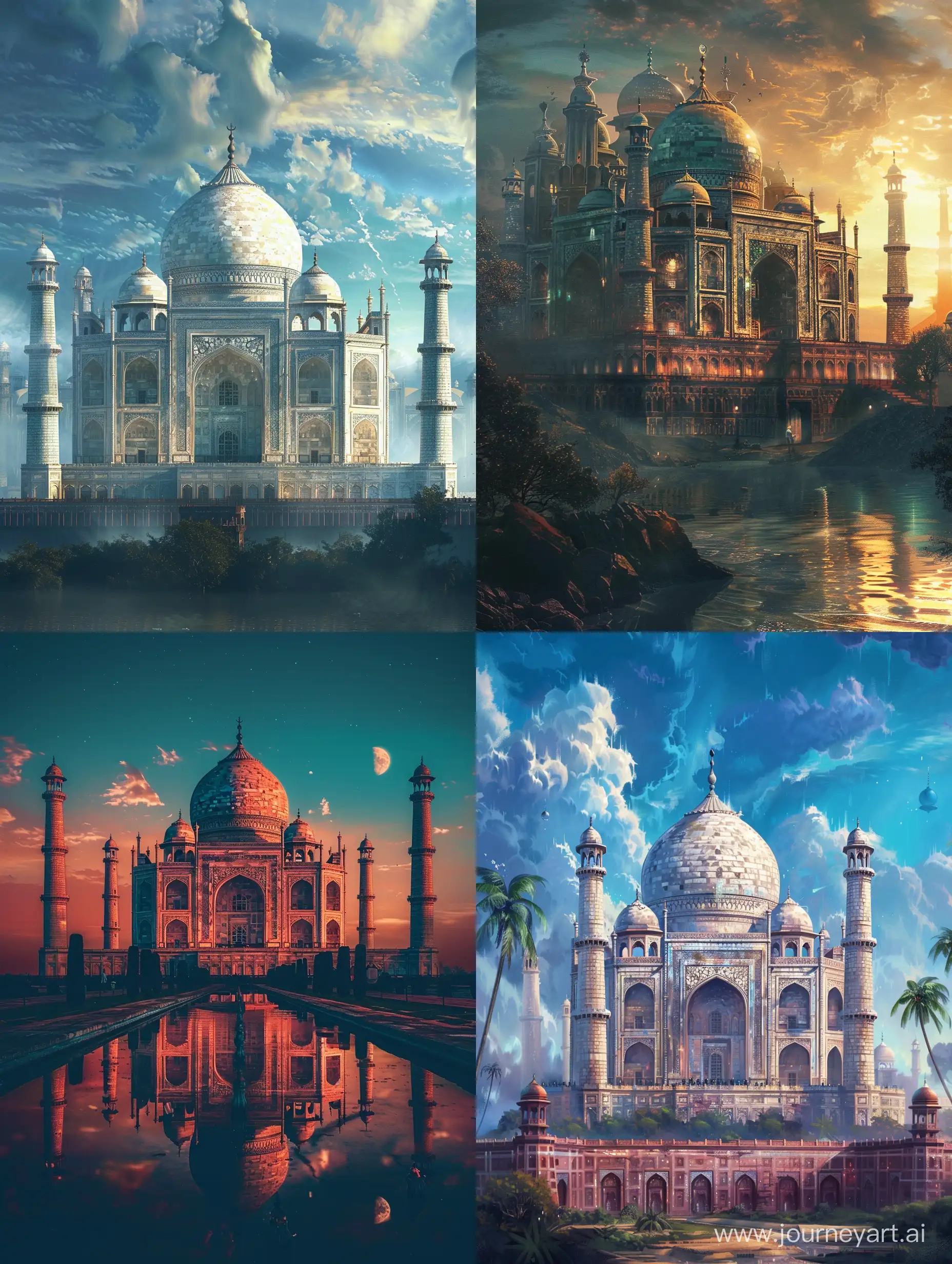 Cyberpunk-Taj-Mahal-A-Futuristic-Vision-of-Indias-Iconic-Monument