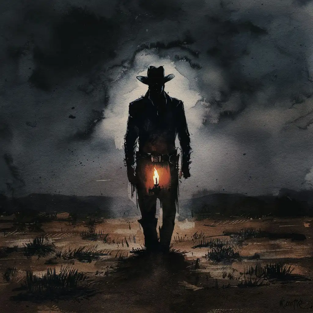 Mystical-Cowboy-by-Candlelight-in-the-Wild-West