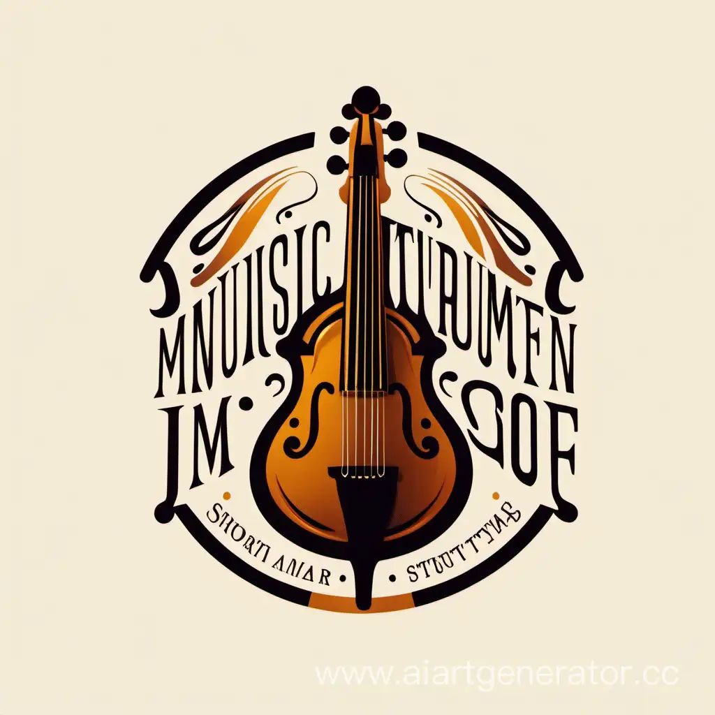 Логотип для магазина музыкальных инструментов