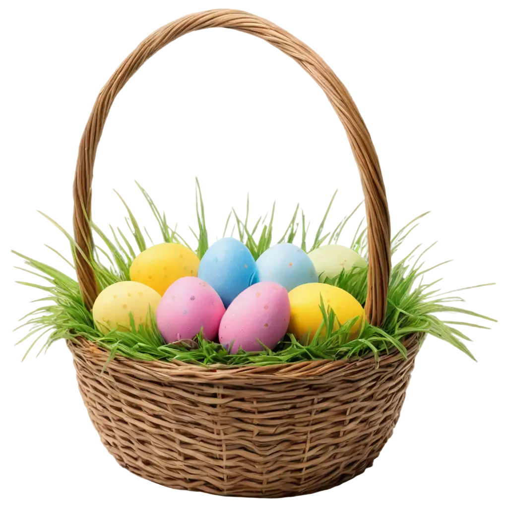 Embroidered-Easter-Basket-PNG-Image-Crafted-Artistry-for-Festive-Celebrations