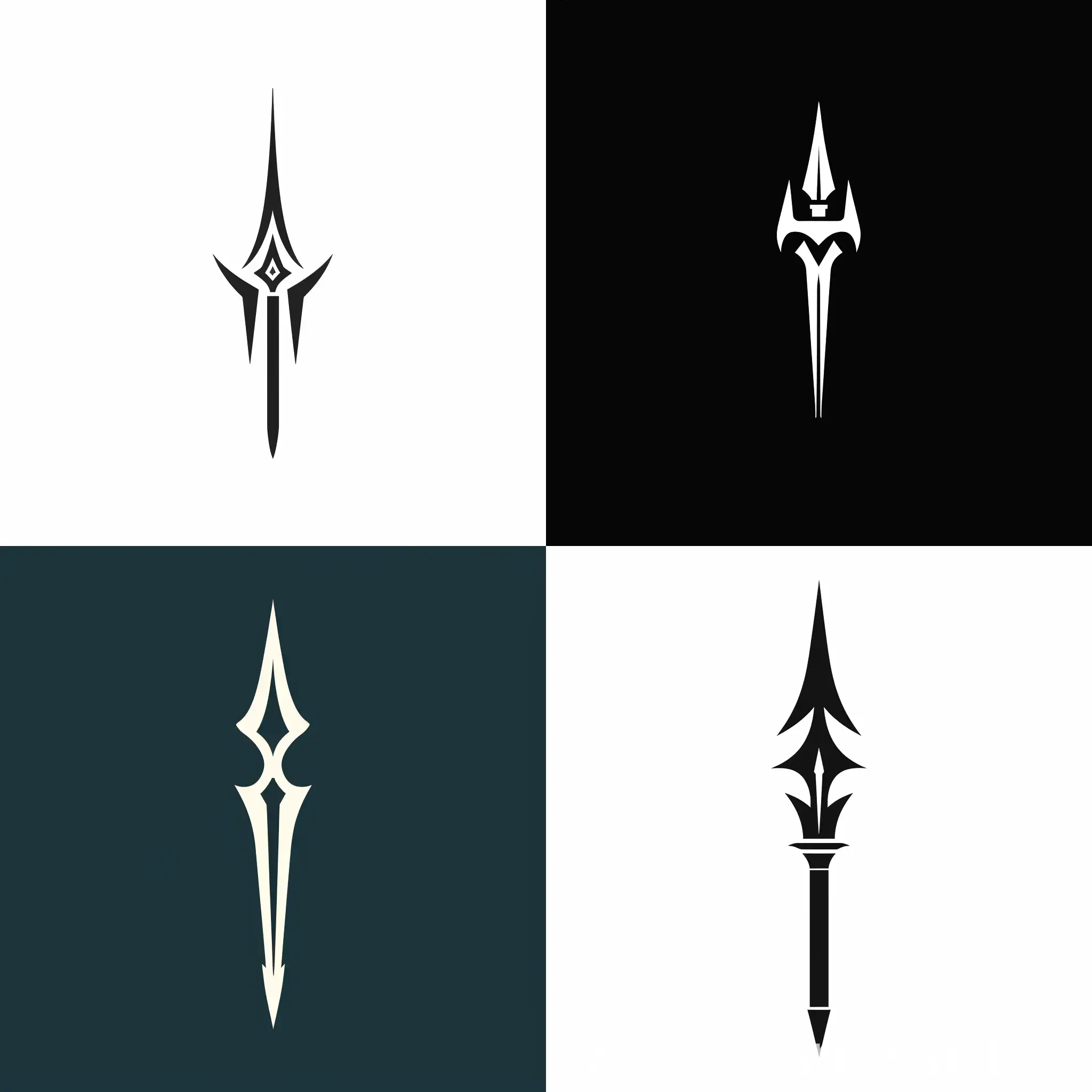 Sleek-and-Minimalistic-Spear-Logo-Design