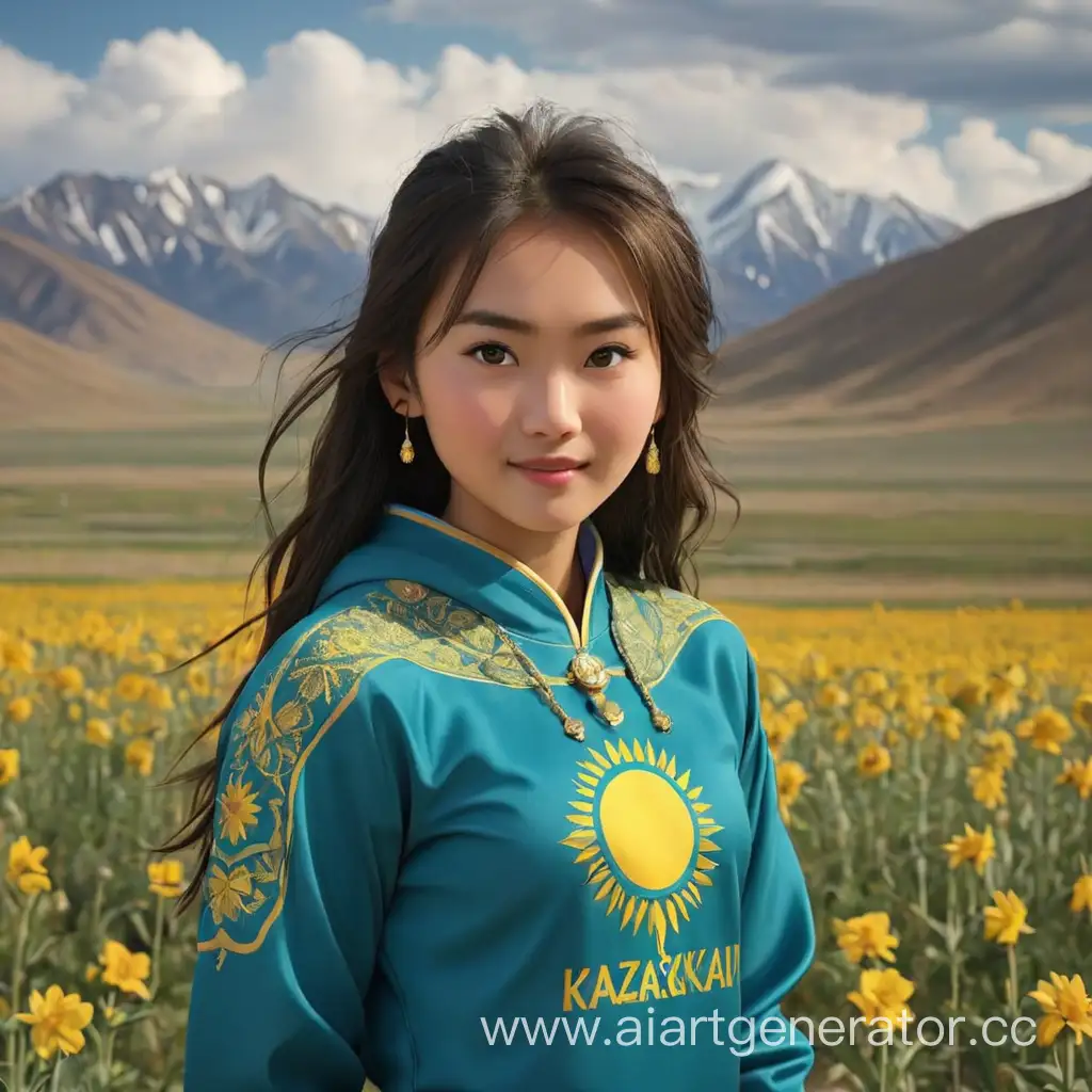 Romantic-Stroll-through-Kazakh-Countryside-at-Sunset
