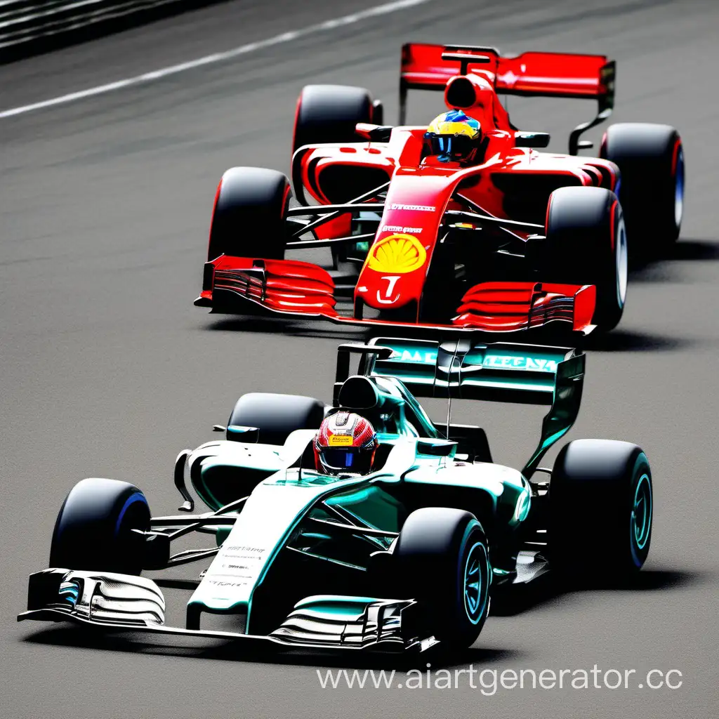Intense-Formula-1-Racing-Duel-with-Two-Cars-HighSpeed-Grab