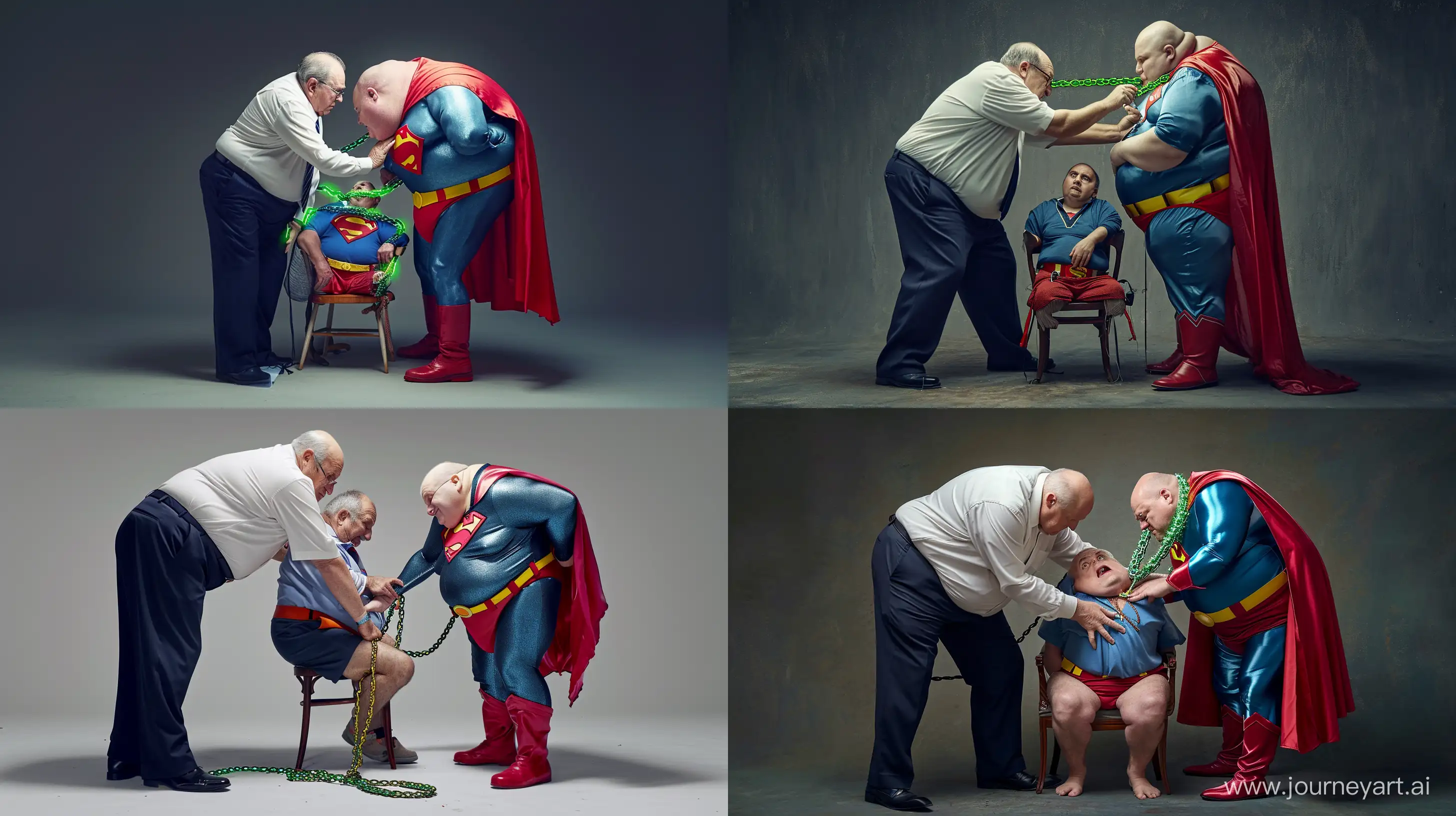 Elderly-Superman-Confrontation-Unusual-Showdown-in-Business-Attire