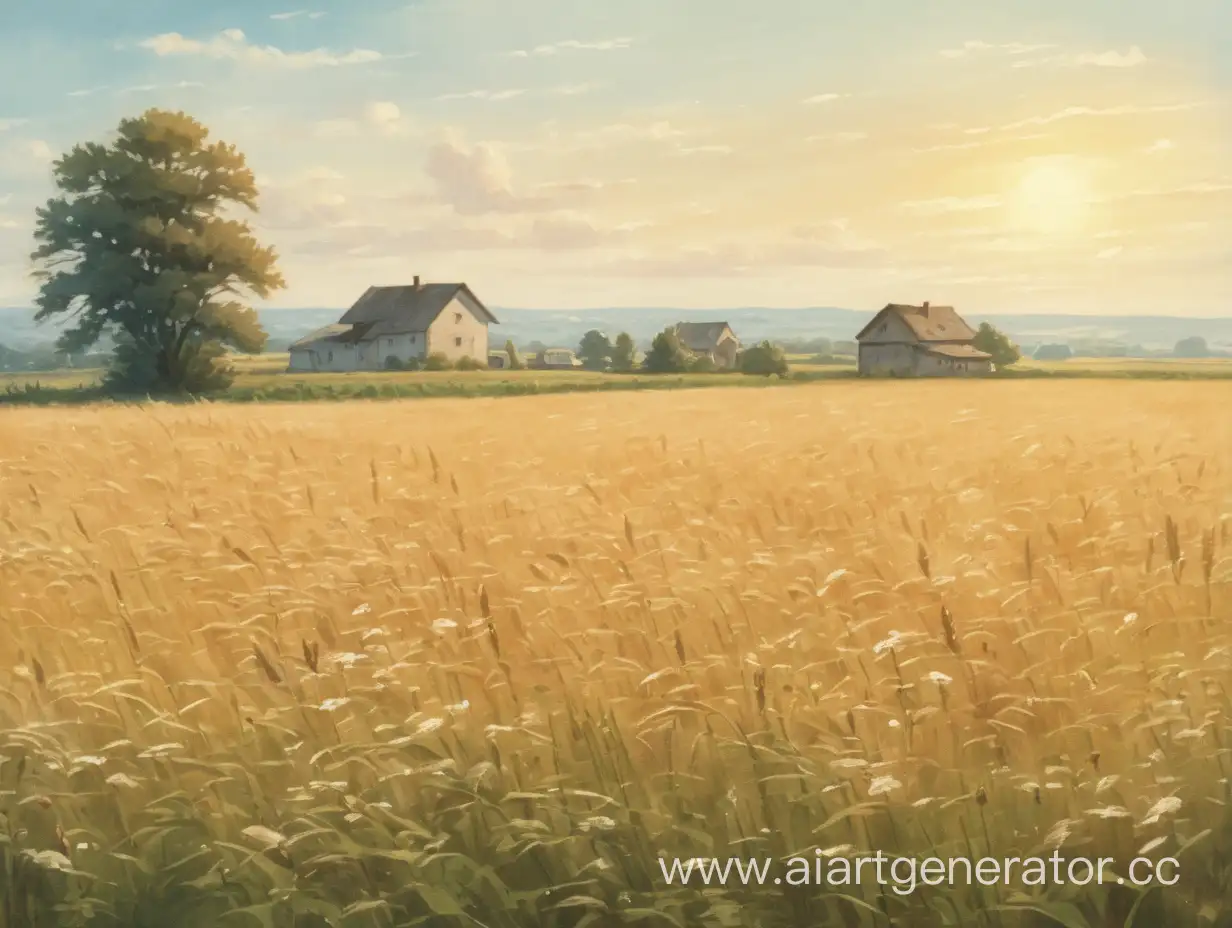 Golden-Wheat-Field-Summer-Landscape