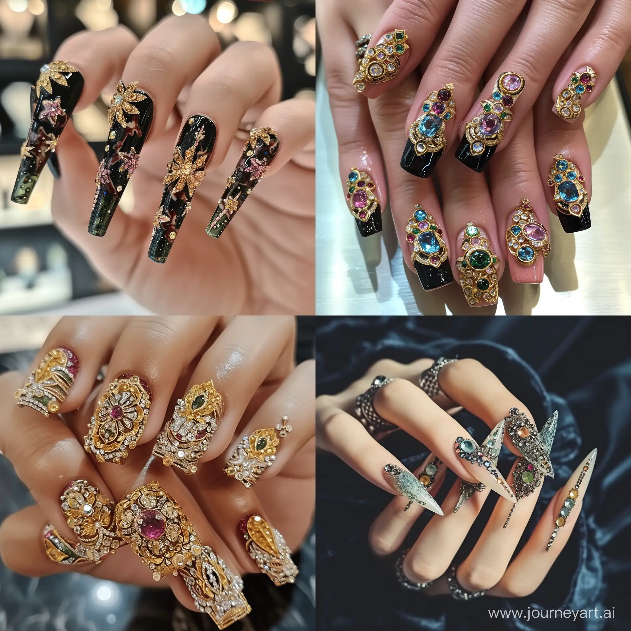 Exquisite-Jewelry-Nails-Design